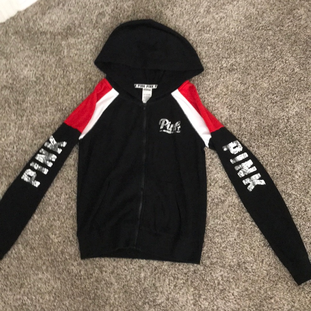 PINK ZIP UP JACKET